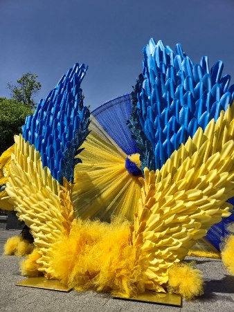 Новини Харкова: інсталяція до Дня вишиванки